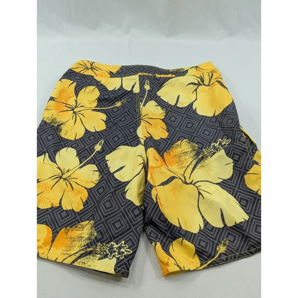 Ocean Pacific Mens Medium 32 Quick Dry Unlined Board Shorts Swim Trunks Tropical